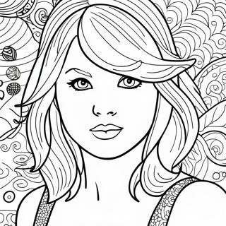 Albums De Taylor Swift Pages À Colorier