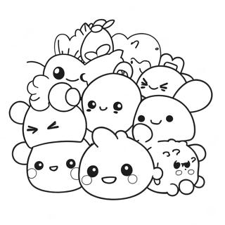 Tsum Tsum Pages À Colorier