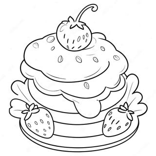 Page De Coloriage De La Vieille Original De La Tarte Aux Fraises 94899-34180