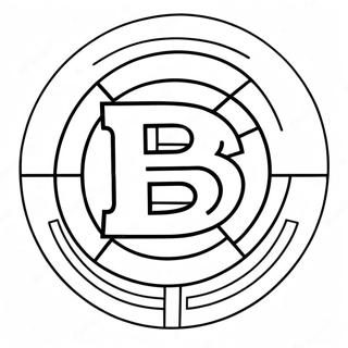 Page De Coloriage Du Logo Des Bruins 95003-34260