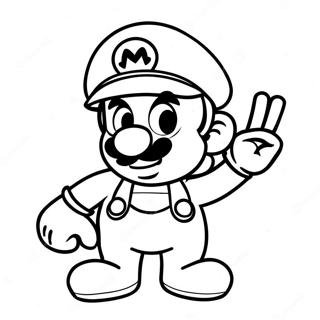 Nouveau Film Super Mario Bros Pages À Colorier