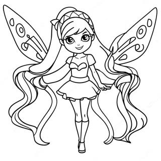 Winx Club Pages À Colorier