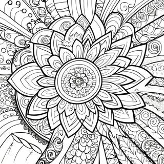 Page De Coloriage Therapie Mandala Relaxant 95743-34877