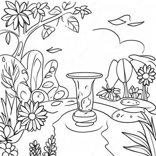 Page De Coloriage Therapie Jardin De Pleine Conscience 95744-34881