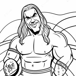 Page De Coloriage Des Moments Emblematiques De La Wwe 95924 35031
