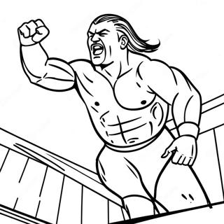 Page De Coloriage Des Moments Emblematiques De La Wwe 95924 35032