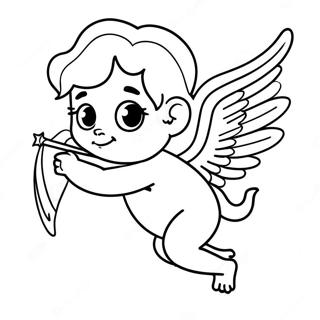 Page De Coloriage De Cupidon 95998-35074