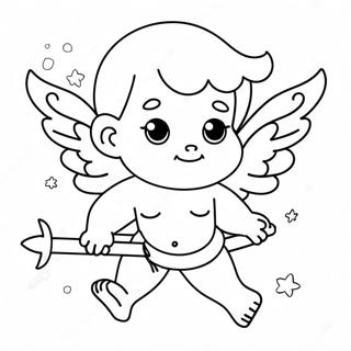 Page De Coloriage De Cupidon 95998-35075