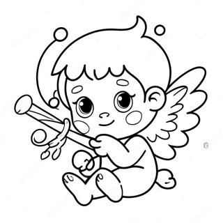 Page De Coloriage De Cupidon 95998-35076