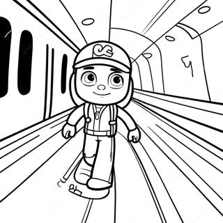 Page De Coloriage Subway Surfers 96206-35234