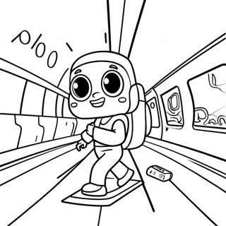 Page De Coloriage Subway Surfers 96206-35235