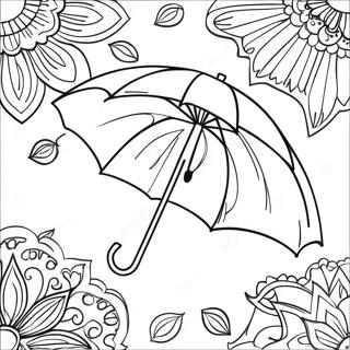 Parapluie Pages À Colorier