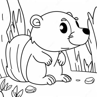 Page De Coloriage Grizzy Et Les Lemmings 96387-35374