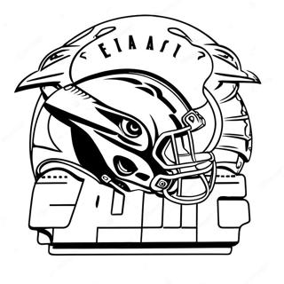 Page De Coloriage Du Logo Des Seahawks 96490-35455