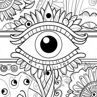 Page De Coloriage De Loeil Malefique 96644-35573