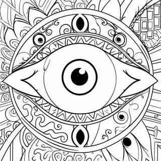 Page De Coloriage De Loeil Malefique 96644-35574