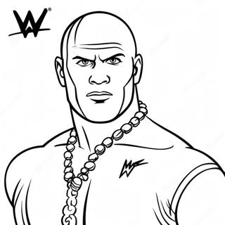 Page De Coloriage Dot Marker Wwe 96722-35634