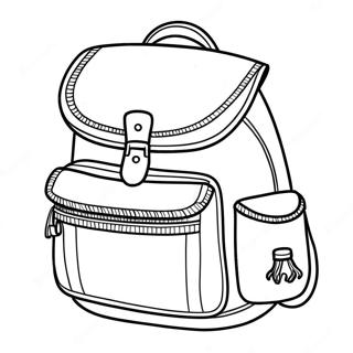 Page De Coloriage De Sac A Dos 96927-35795