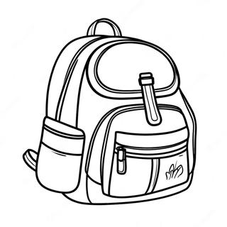 Page De Coloriage De Sac A Dos 96927-35962