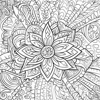 Page De Coloriage Des Motifs Traditionnels De Papel Picado 97058-36069