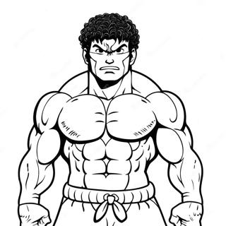 Baki Pages À Colorier