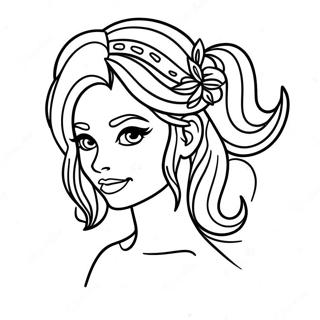 Page De Coloriage Ice Spice Avec Des Cheveux Colores 97133-36127