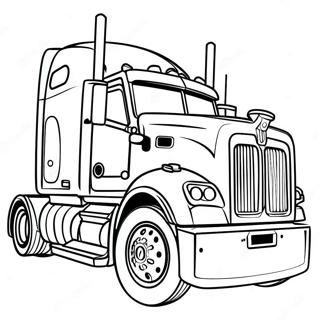 Page De Coloriage De Gros Camion Diesel 97184-36164