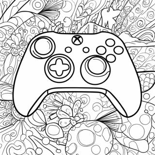 Page De Coloriage De Manette Xbox 97209-36179