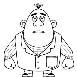 Page De Coloriage De Gru Amusant 97263 36228