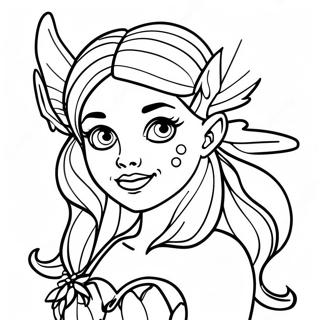 Page De Coloriage De Fee Sombre Enchanteresse 97289 36251