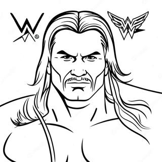 Page De Coloriage De Wwe A Lignes Audacieuses 97312-36260