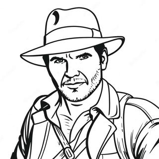 Indiana Jones Pages À Colorier