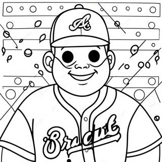 Page De Coloriage Des Atlanta Braves 97491-36400