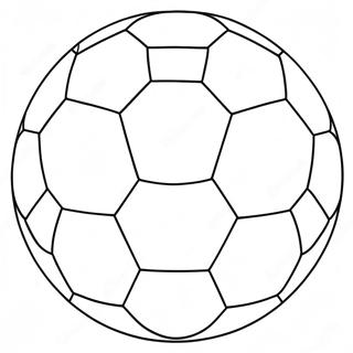 Ballon De Football Pages À Colorier