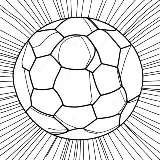 Page De Coloriage De Ballon De Football 97594-36479