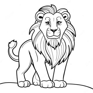 Lion Pages À Colorier