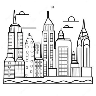 Page De Coloriage Du Paysage Urbain Colore De Lego City 97725-36719