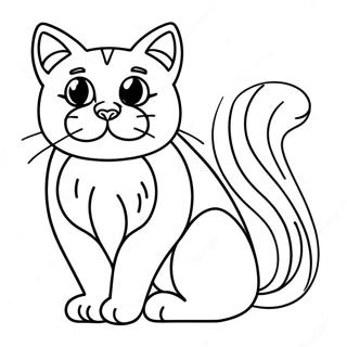 Page De Coloriage Dun Chat Errant 97776-36712