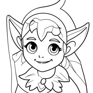 Page De Coloriage Delfes Anime Festifs 97830 36807