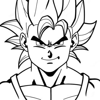 Page De Coloriage De Goku Super Saiyan 97879-36834