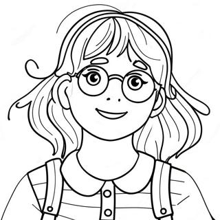 Page De Coloriage Junie B Jones Aventureuse 97984-36917