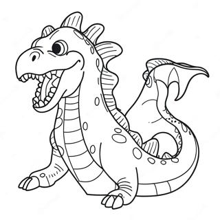 Page De Coloriage Monstre Marin Geant 98039-36970