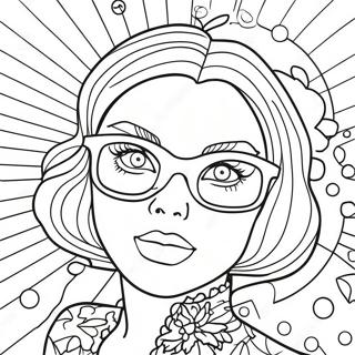 Page De Coloriage Pop Art 98111-37015