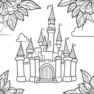 Château De Princesse Pages À Colorier