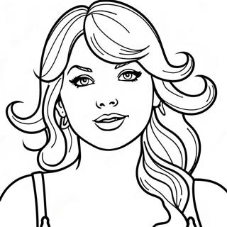 Page De Coloriage Enchanteresse De Taylor Swift Speak Now 98368-37218