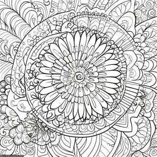 Kaleidoscope Pages À Colorier