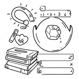 Page De Coloriage De Problemes De Mathematiques Amusants 99033-37740