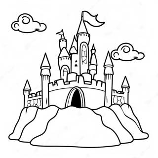 Château De Sable Pages à colorier