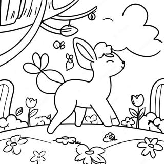 Page De Coloriage Du Premier Jour Du Printemps 99290-37934