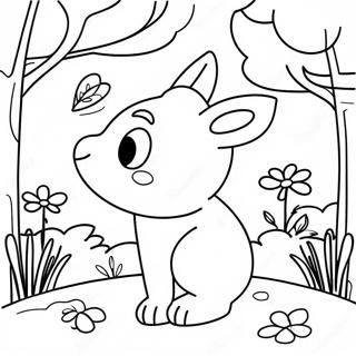 Page De Coloriage Du Premier Jour Du Printemps 99290-37936